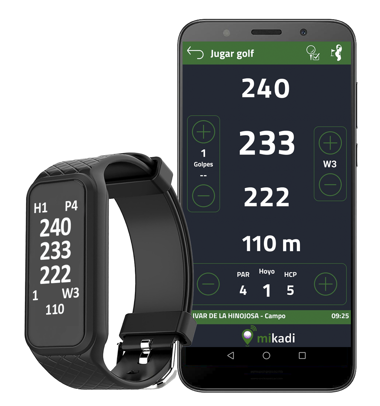 Reloj Golf GPS distancias