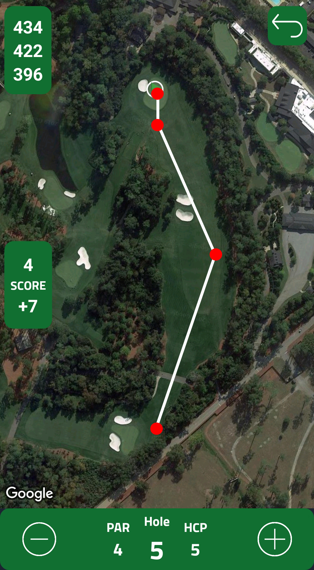 Golf GPS rangefinder